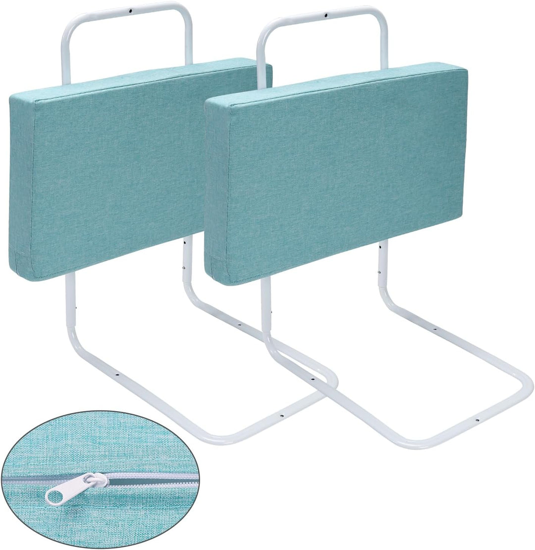 Tubiaz Bettgitter rausfallschutz Bett 2x60cm 5-Loch Höhenverstellbar Bettschutzgitter für Kinder Bet