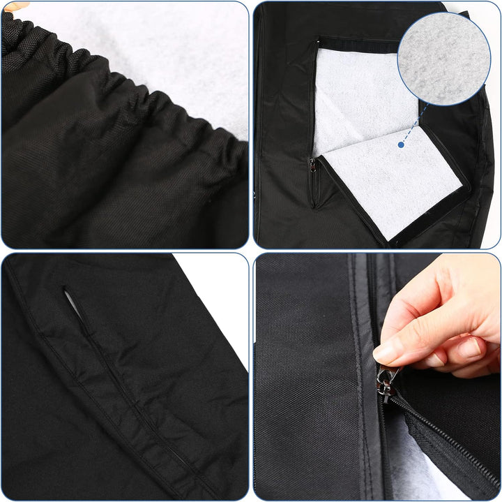 Opaltool 8PC Autositzbezüge Set für Ford Transit Custom 2013-2024, 3-Sitzer Strapazierfähige Massges