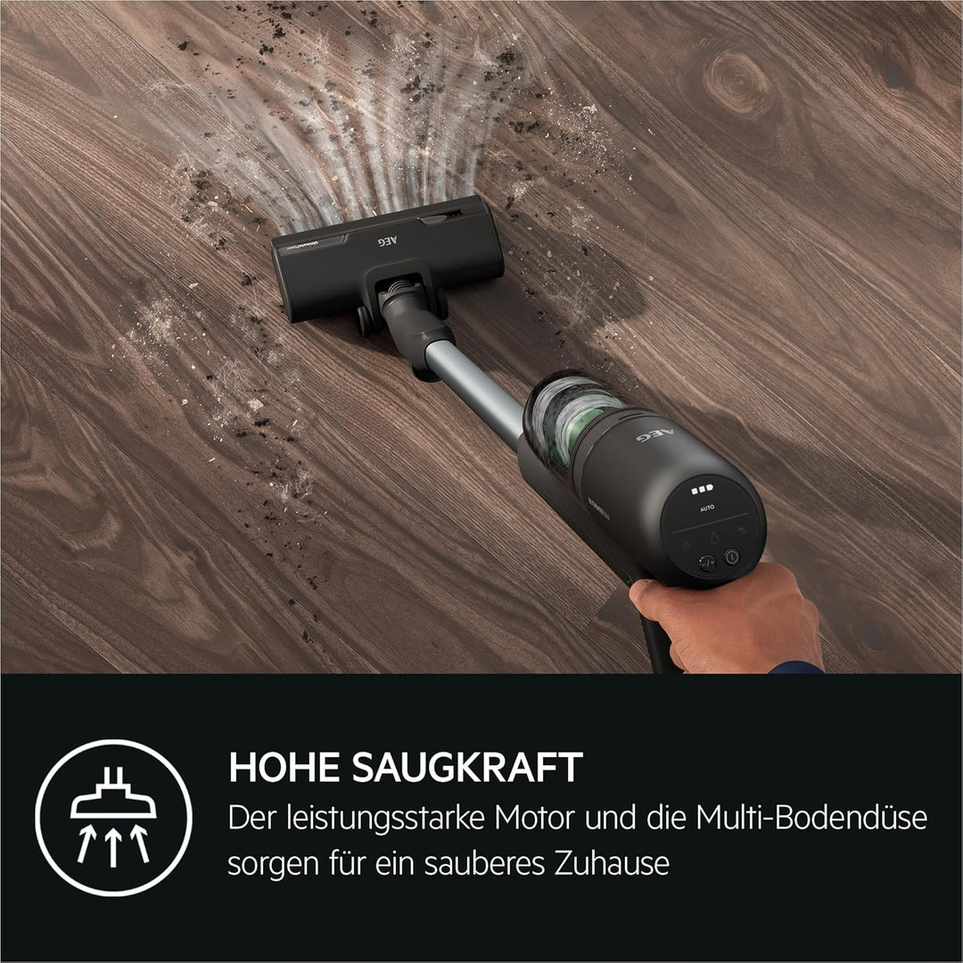 AEG ULTIMATE 7000 ÖKO AP71UB14AM Akku-Staubsauger / leicht 2,2 kg / 70 % Recyclingmaterial / 50 Min.