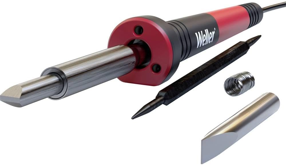 Weller WLIRPK8023C 80-Watt-Lötkolbenkit Rutschfester Griff, für Komfortables und Ermüdungsfreies Löt