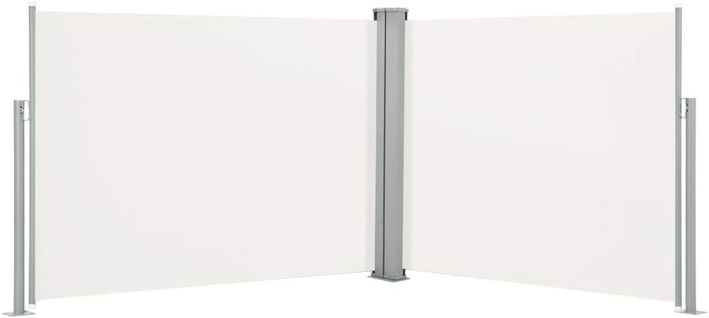 Festnight_ Ausziehbare Seitenmarkise Balkon Garten Terrasse Seitenmarkise Zertifiziert Sonnenschutz