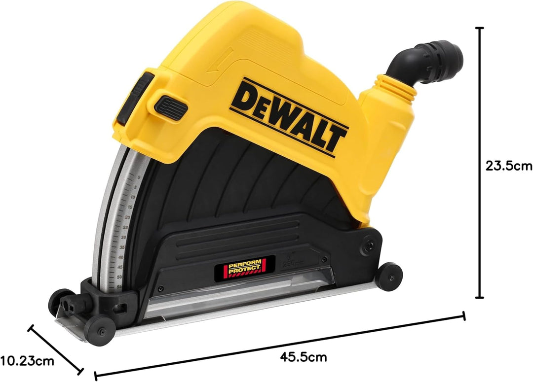 Dewalt DWE46229-XJ Winkelschleifer-Schutzhaube (230 mm Scheiben-Ø, max. Schnitttiefe: 60 mm, für Bet