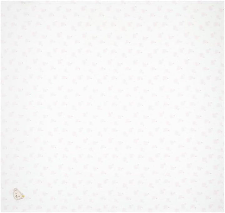 Steiff Baby-Mädchen Mullwindel 2er Pack, Parfait PINK, OneSize