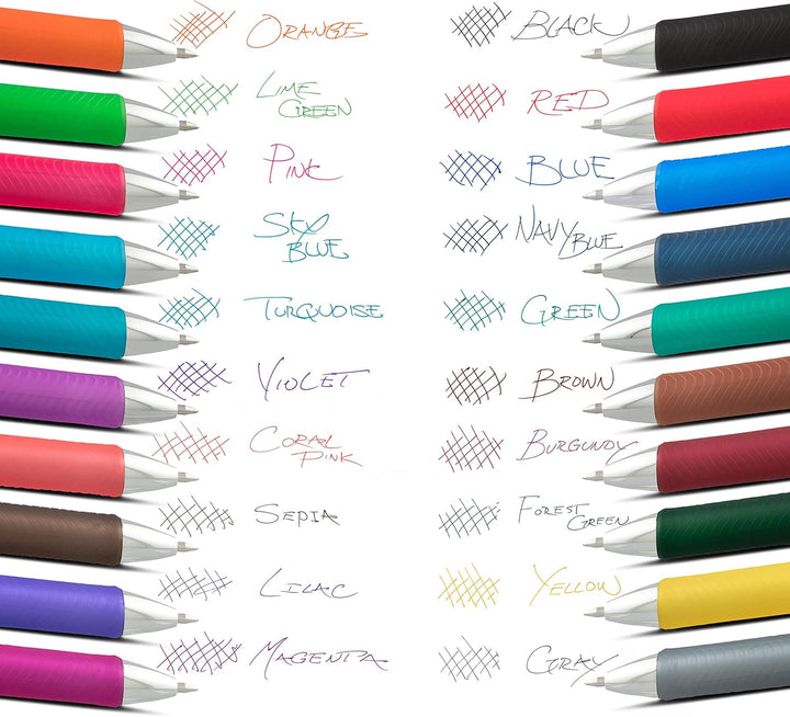 Pentel BL77-BGX EnerGel Gel-Tintenroller mit Druckmechanik, 0,7 mm Kugeldurchmesser = 0,35 mm Strich