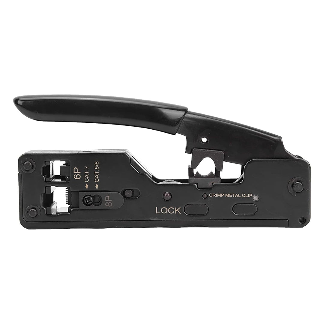 8P 6P RJ45 RJ12/11 Netzwerkkabelzange RJ-Stecker Multifunktions-Crimpzange für Verdrahtungsrahmen, M