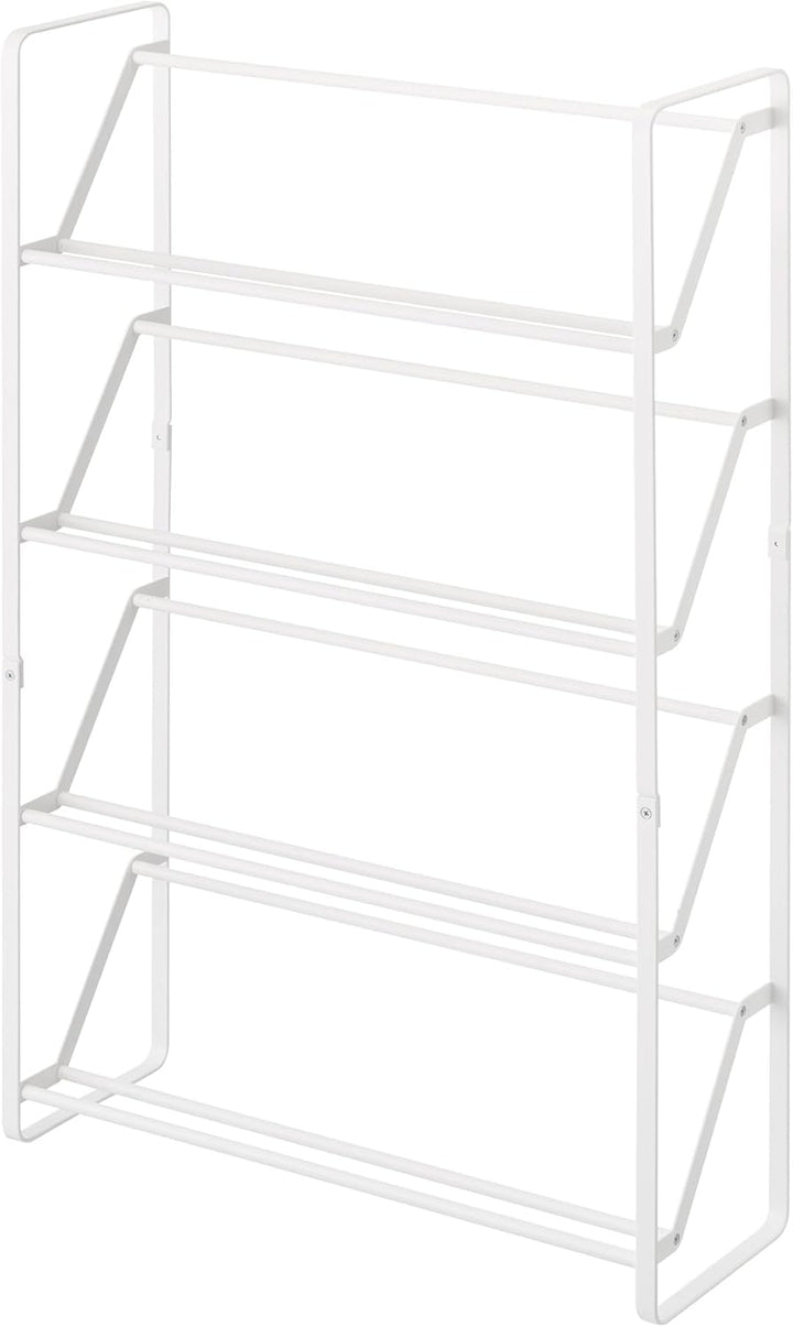 Shoe rack - Slim 4 - white Weiss, Weiss