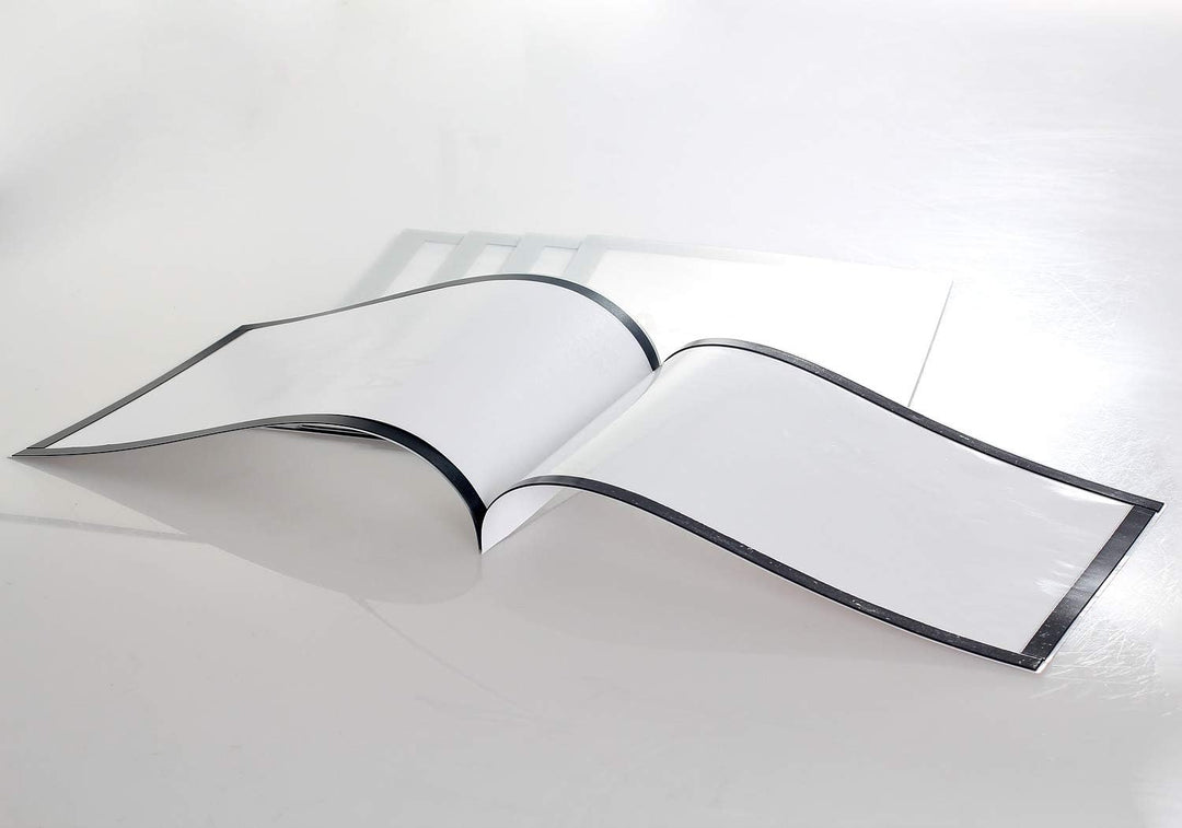 TUKA-i-AKUT 1st. A1 Info-Rahmen Selbstklebend mit Magnetverschluss, Einstecktasche Infotasche Blatth