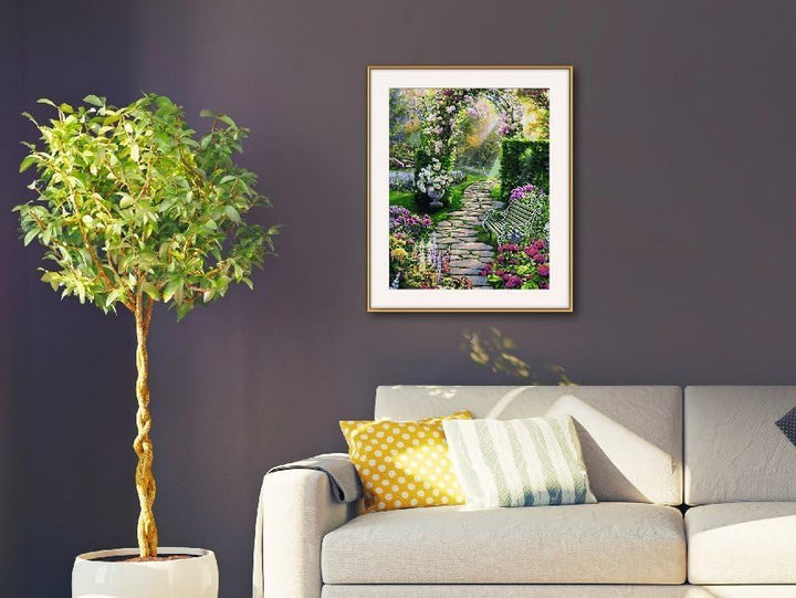 Schipper 609130804 Malen nach Zahlen - Mein schöner Garten - Bilder malen für Erwachsene, inklusive