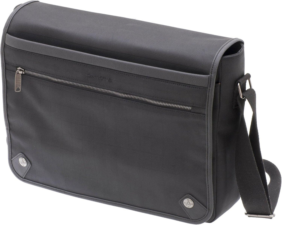 Akten Arbeits Umhänge Messenger Tasche 38 x29x10cm Gross Schwarz Davidts Bowatex