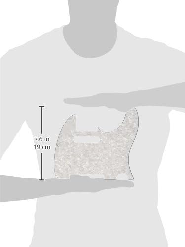 Fender 099-2150-000 4-Ply White Pearl 8-Hole Mount Telecaster Pickguard