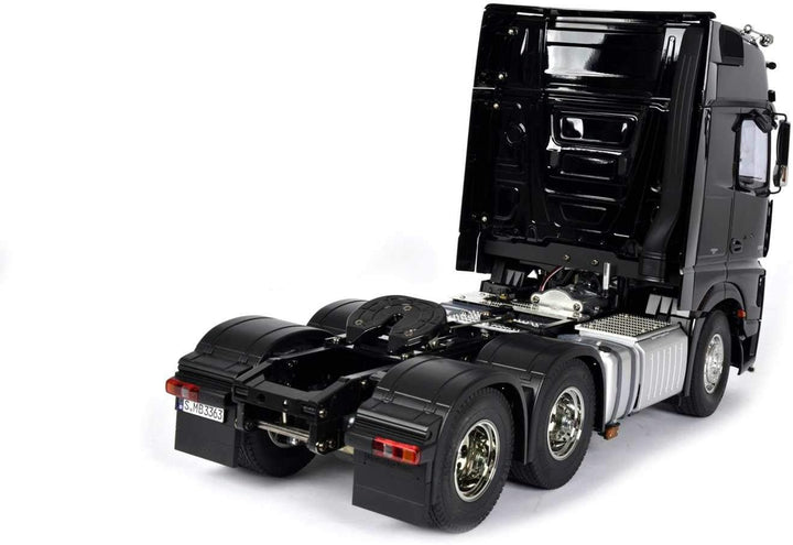 TAMIYA 300056348 56348 Mercedes-Benz Fahrzeug 1:14 RC MB Actros 3363 Giga Sp. 6x4, schwarz