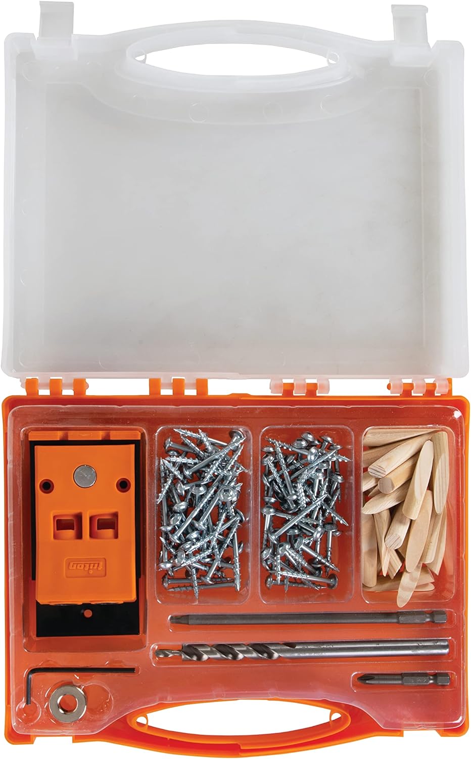 Triton T2PHJS 425553 Doppel-Mini-Taschenlochvorrichtung, 8-teilig