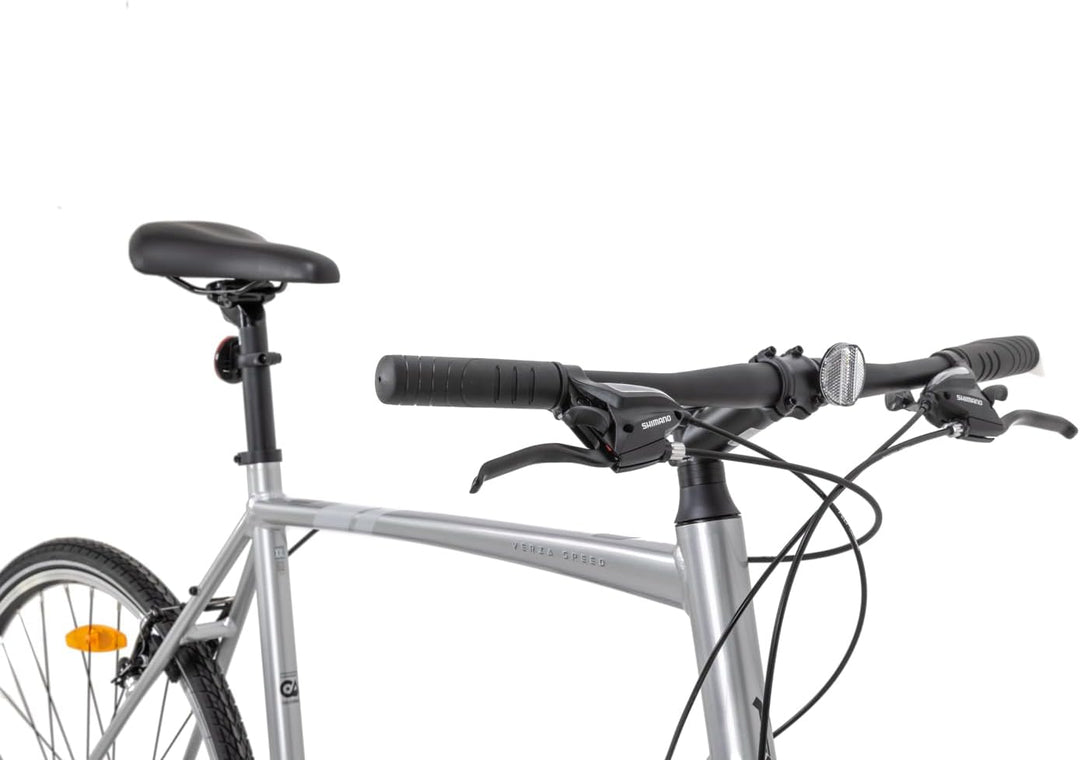 Felt 28 Zoll VERZA 50 Crosser Fahrrad Speed Bike Crossbike 24 Gang L Silber, L Silber