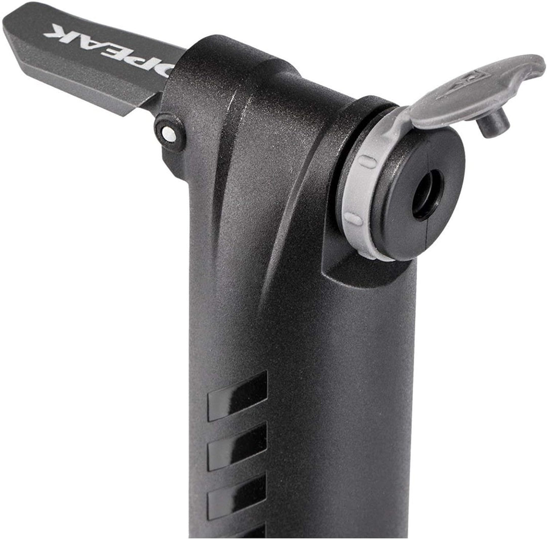 TOPEAK Handpumpe Mountain TT Twin Turbo, Schwarz, TMTT-1