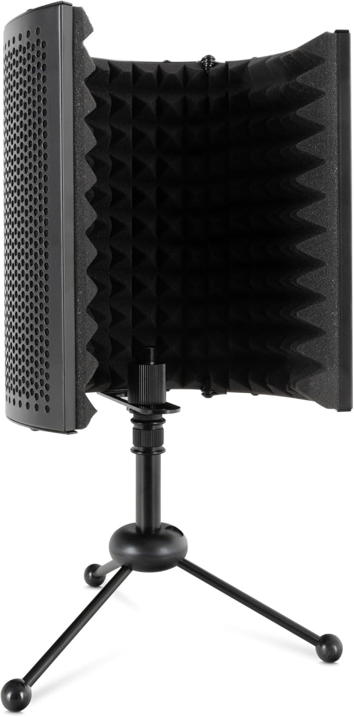 Pronomic MP-40 Micscreen-Tischstativ - Portabler Absorber und Diffusor - Ideal für Studio oder Podca