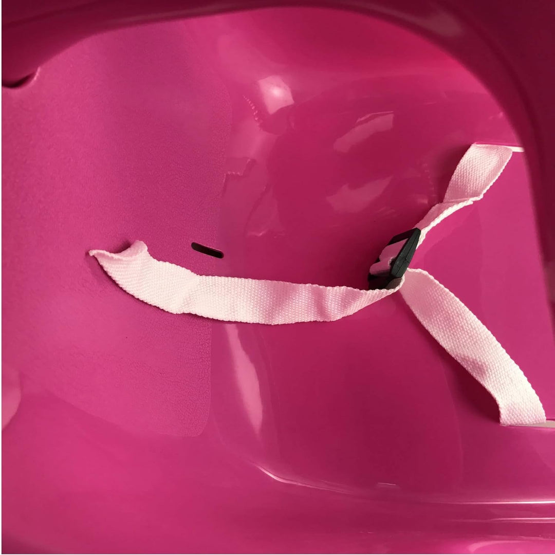 Babyschaukelsitz mit Seil und Befestigungsringen (pink), Pink