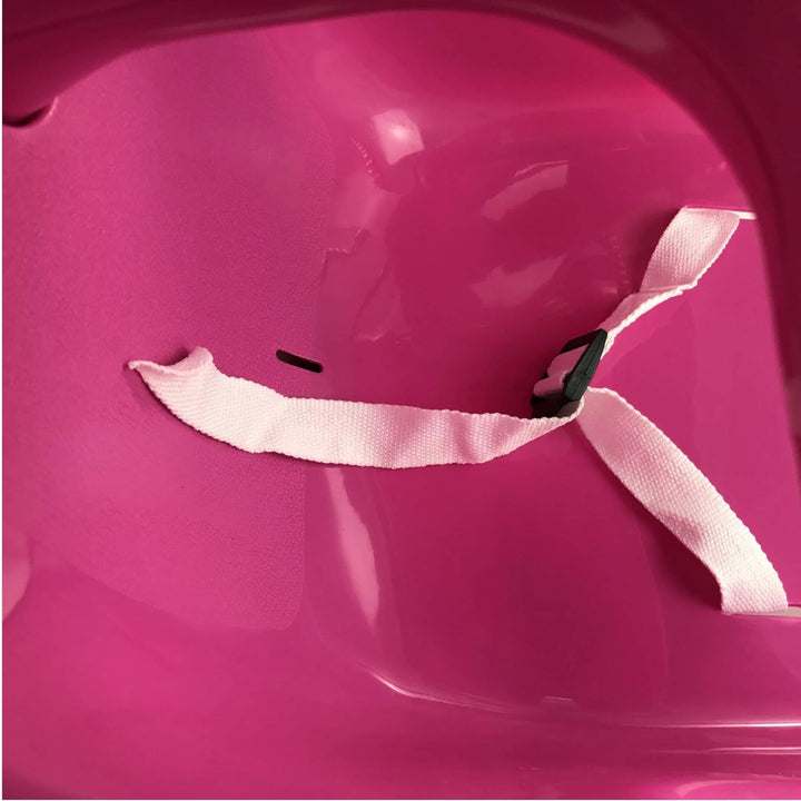 Babyschaukelsitz mit Seil und Befestigungsringen (pink), Pink