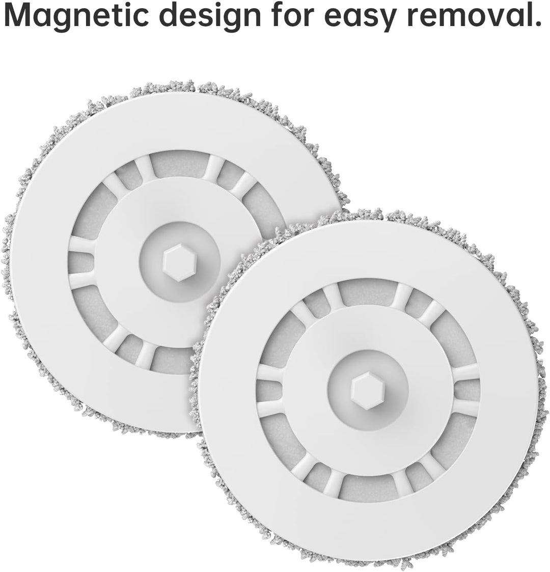 Dreame Ersatzmopptücher ×2 Paare für Dreame L10s Ultra, X40 Ultra Complete, L10 Prime, L20 Ultra, L1