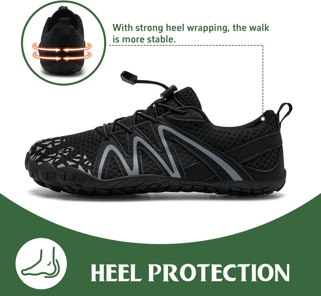 IceUnicorn Barfussschuhe Herren Damen Breite Traillaufschuhe Zehenschuhe Traillaufschuhe Unisex 39 E