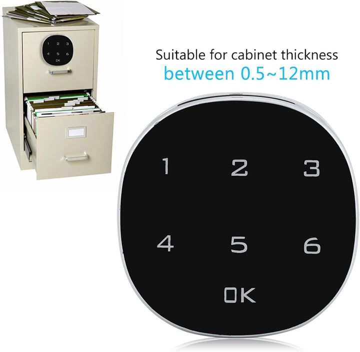 Code Lock Digitale Zink-Legierung Code Kombination Elektronische Code Lock Cam Cabinet Locker Komfor