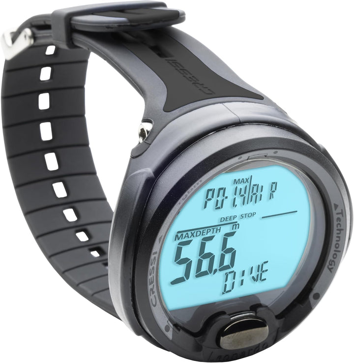 Cressi Leonardo - Premium Tauchcomputer Air / Nitrox und Tiefenmesser Modi - WEEE NR. DE 13961704 Sc