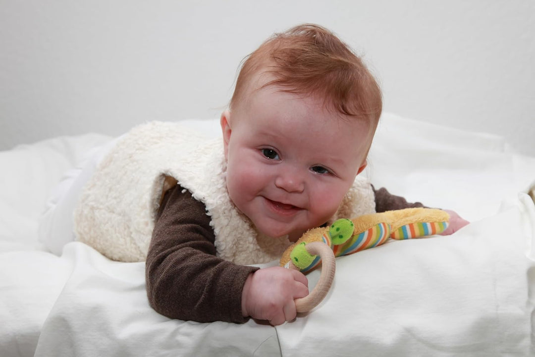 Efie Bio-Pullunder für Babys & Kleinkinder – 100% Baumwollplüsch (KBA) – Unisex – GOTS-Zertifiziert