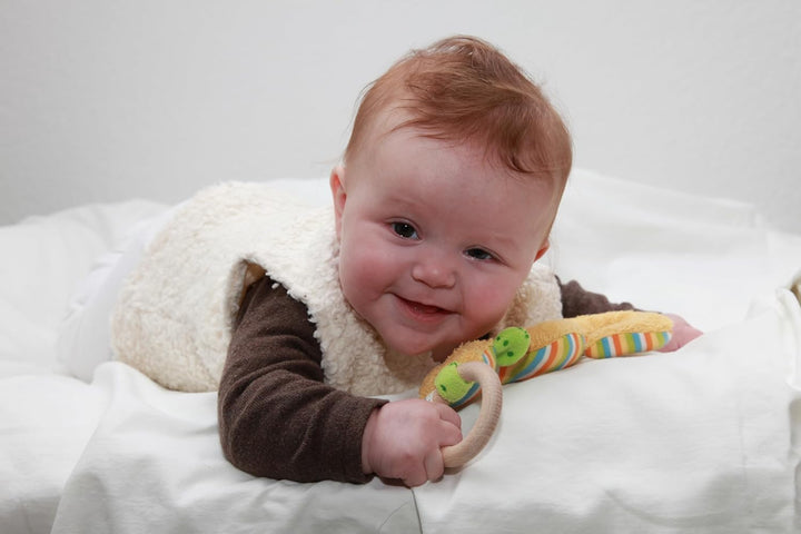 Efie Bio-Pullunder für Babys & Kleinkinder – 100% Baumwollplüsch (KBA) – Unisex – GOTS-Zertifiziert