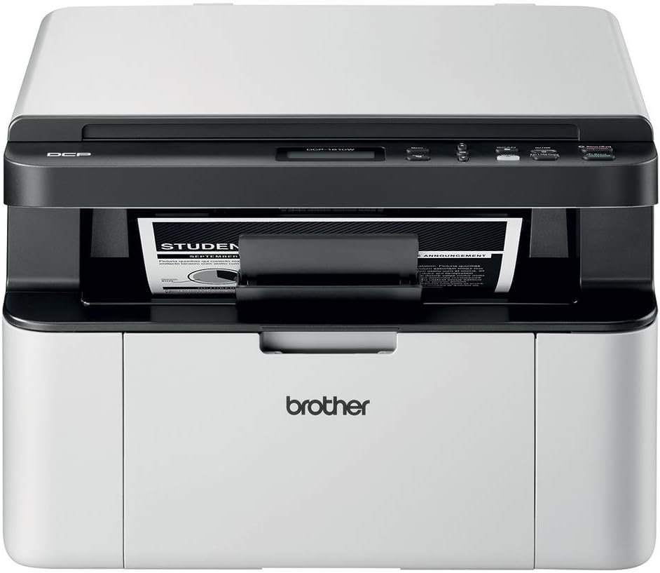 Brother DCP 1610 W Multifunctional Printer, black and white, gross weiss/dunkelgrau Monolaser-Multif