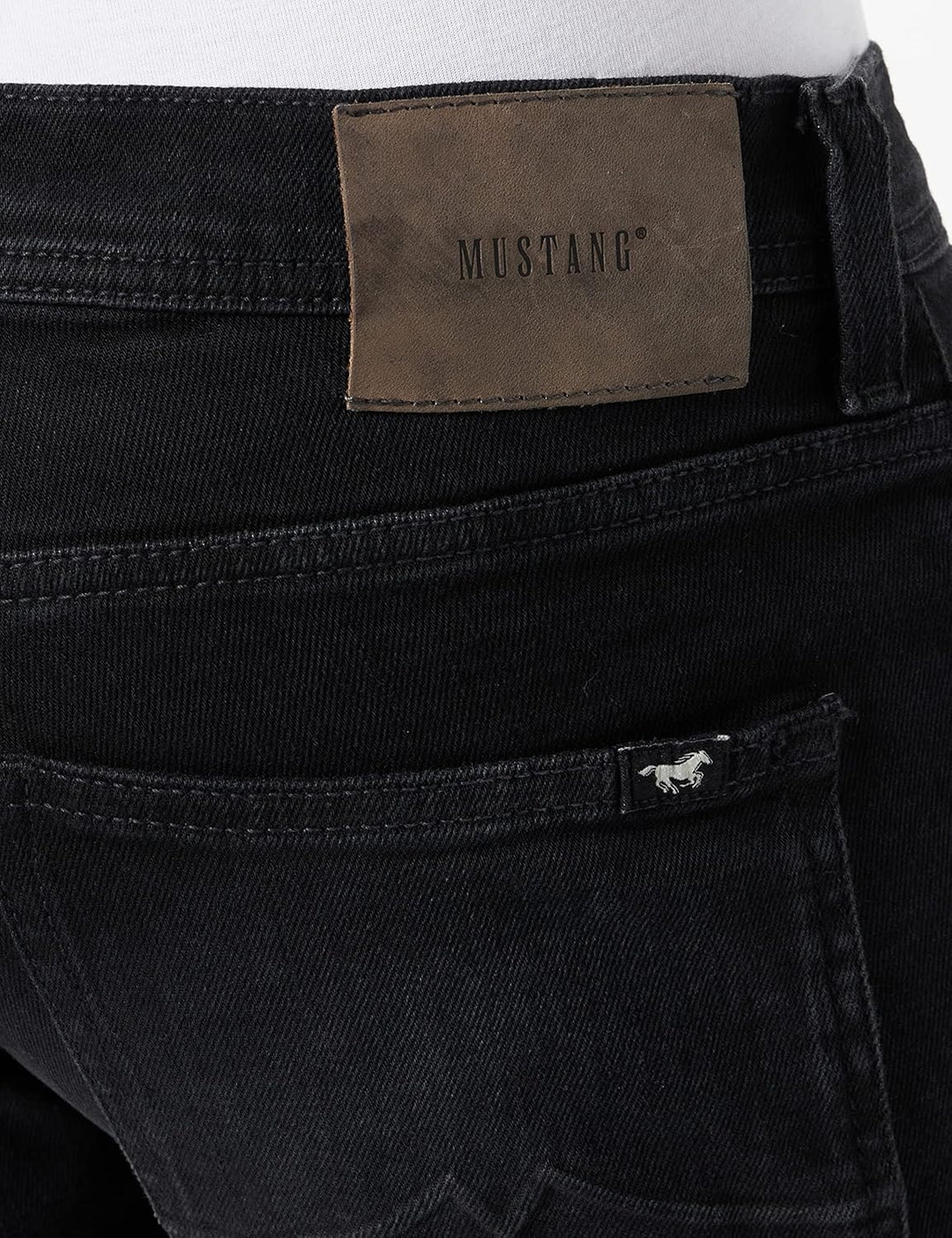 MUSTANG Herren Oregon Tapered Jeans 30W / 34L Tiefschwarz 983, 30W / 34L Tiefschwarz 983