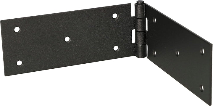 KOTARBAU® 10er Set Türscharnier Kistenband Möbelscharnier 250x50 mm Gerollt Schwarz 250x50 mm 10er S