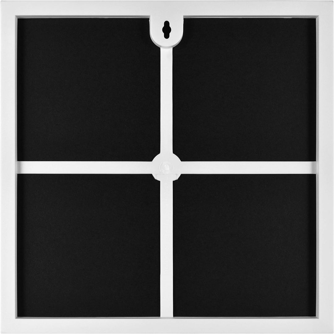 MCS Format Bilderrahmen, Galerie-Wandrahmen, Weiss, 12 x 12, 6 Stück 6er-Packung Weiss 12 x 12 in, 6