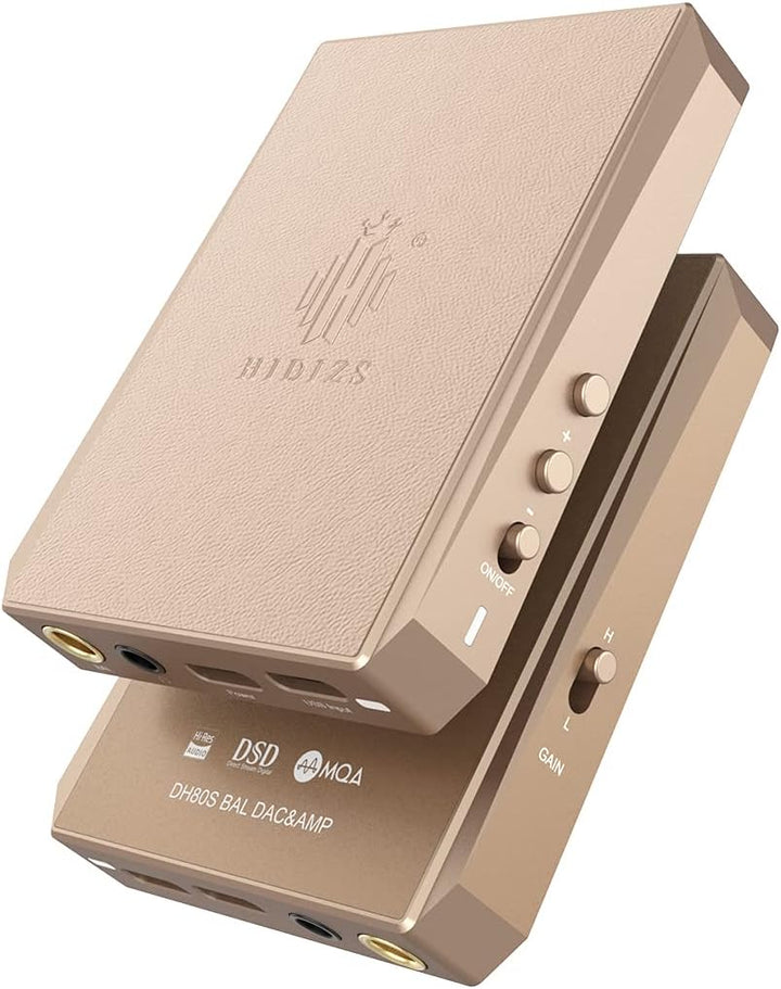 HIDIZS DH80S Tragbarer symmetrischer DAC und Verstärker, unterstützt MQA-Audiotechnologie, tragbarer