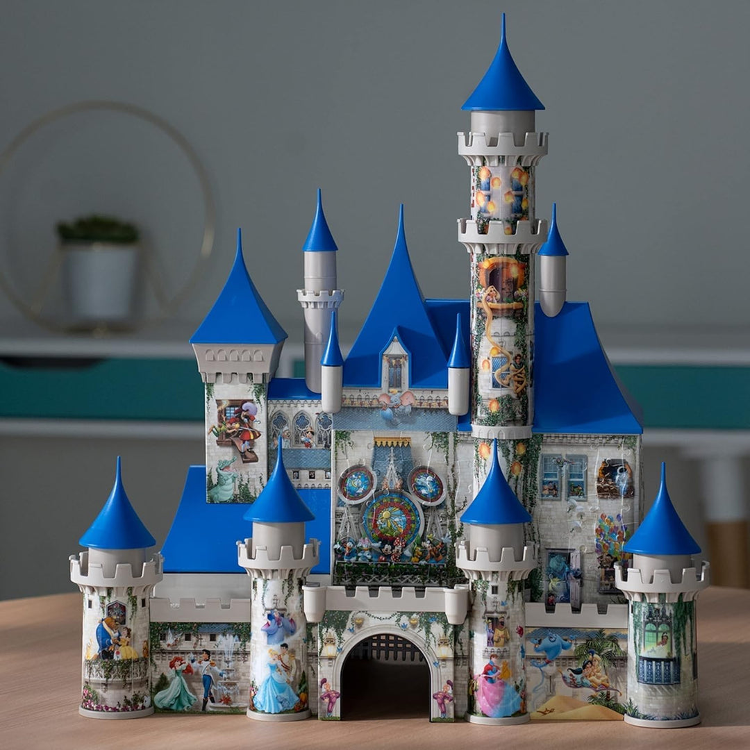 Ravensburger 3D Puzzle 12587 - Disney Schloss - 216 Teile - Für alle Disney Fans ab 10 Jahren