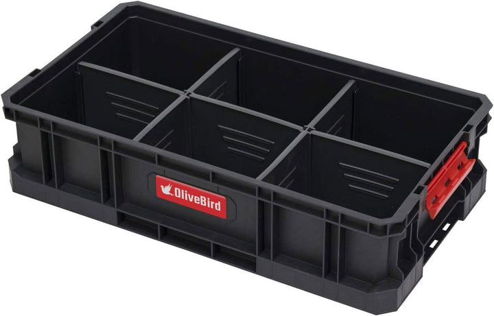 OliveBird 4 In 1 XL Sortimentskasten Werkstattwagen Rollbox Werkzeugkoffer Mobile Werkstatt Werkstat
