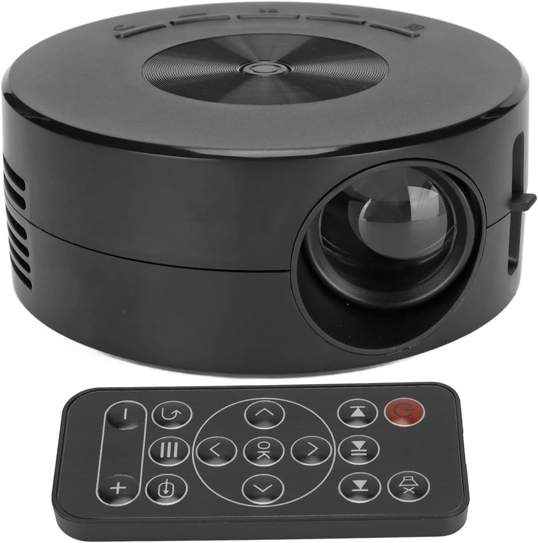 PUSOKEI Mini-Projektor, Multifunktions-TFT-LCD-Telefon mit Gleichem Bildschirm, Tragbarer Filmprojek