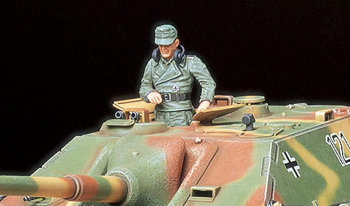 TAMIYA 35203 1:35 Dt. SdKfz.173 Jagdpanther Spät.(1), Modellbausatz,Plastikbausatz, Bausatz zum Zusa
