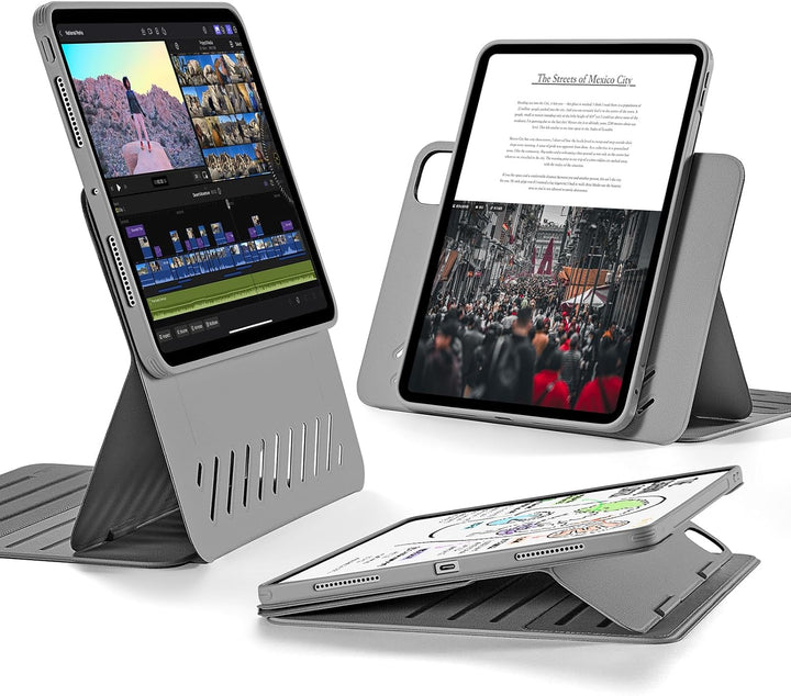 ESR für iPad Pro 11 Hülle (2022/2021/2020/2018), abnehmbare magnetische Abdeckung, Verstellbarer Hoc