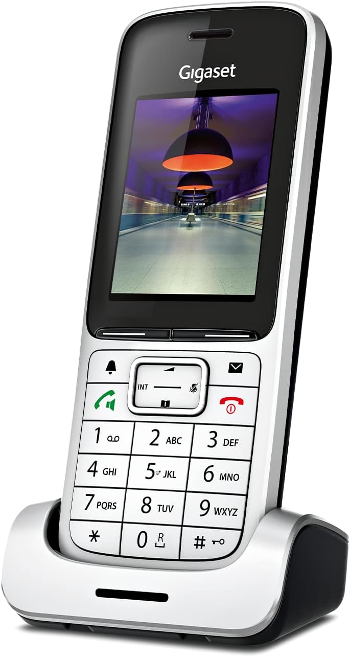 Gigaset SL450HX - DECT-Mobilteil mit Ladeschale - hochwertiges Schnurloses Telefon für Router und DE