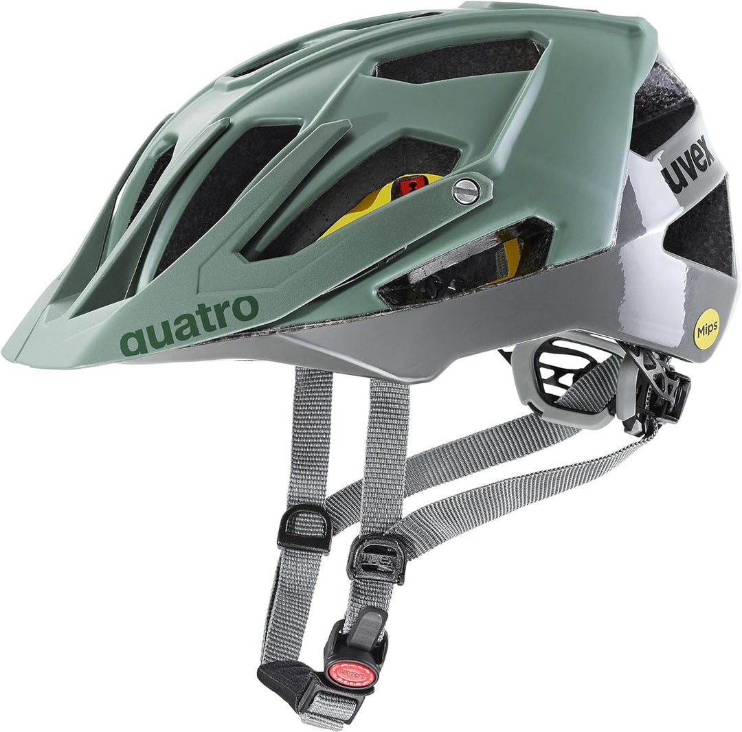 Uvex Quatro CC MIPS Helm grün 52-57 cm, 52-57 cm