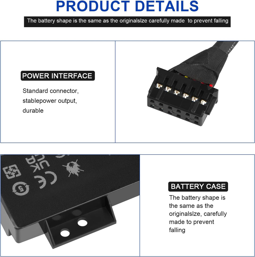 ASUNCELL 96Wh AI06XL Laptop Akku für HSTNN-LB6X HSTNN-C86C 808397-421 808451-001 808451-002 AI06096X
