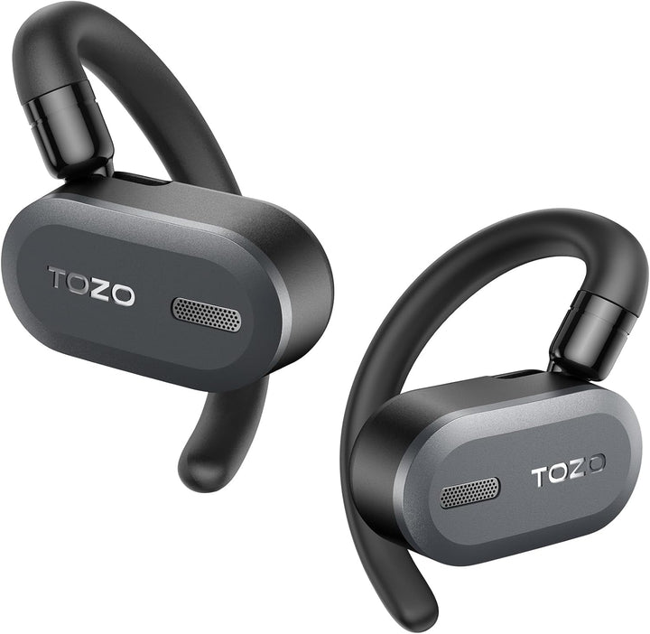 TOZO Open Buds Leichte Bluetooth Kopfhörer Kabellos 5.3 mit Mehrwinkelverstellung, Offenes Ohrdesign