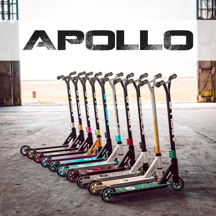 Apollo Stunt Scooter Ersatzräderset Pro Wheels - ABEC9 Kugellager, Roller Rad Ersatz-Räder passend S