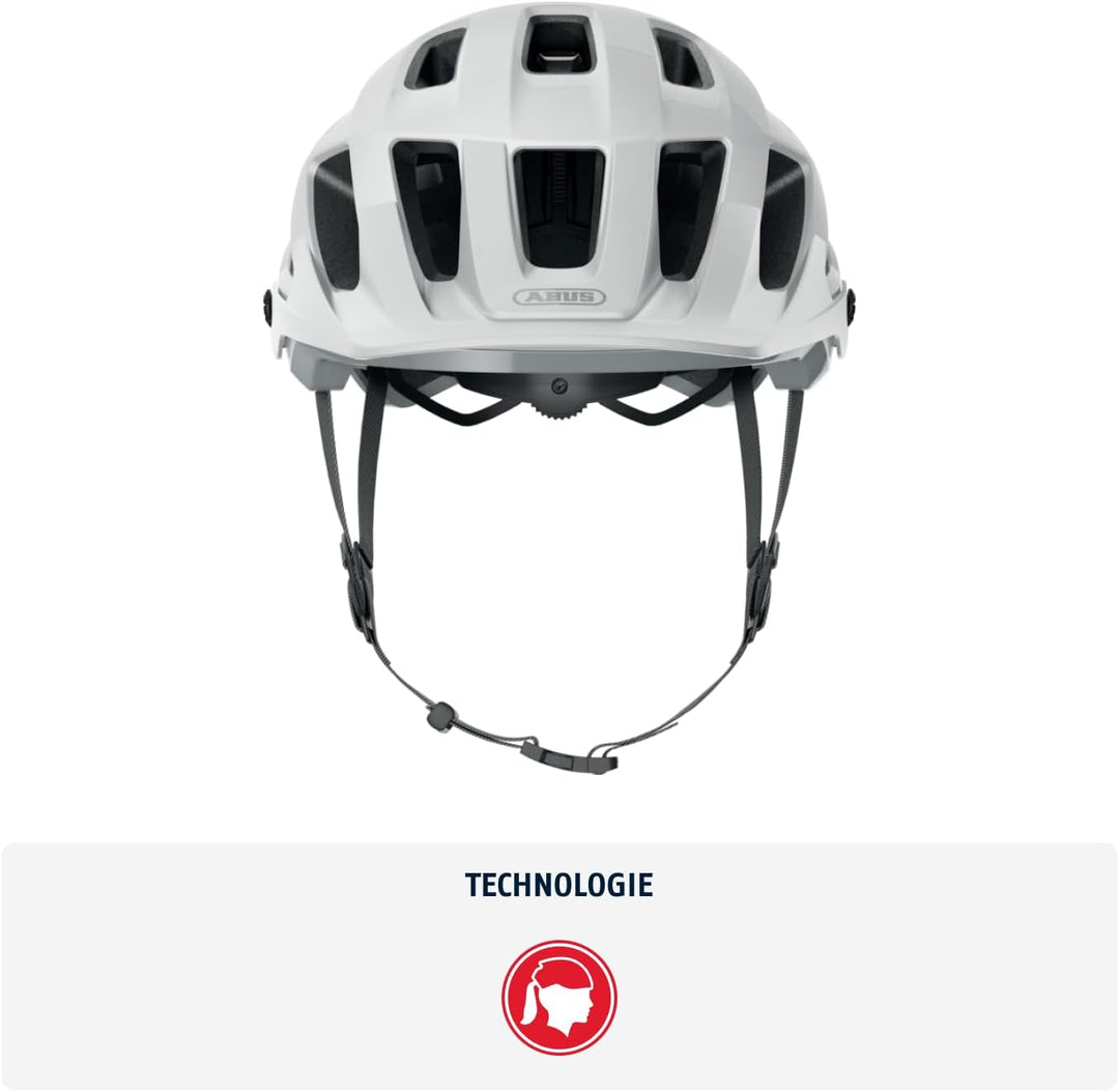 ABUS MTB-Helm Moventor 2.0 - komfortabler Fahrradhelm fürs Gelände - All-Mountain-Helm - für Damen u