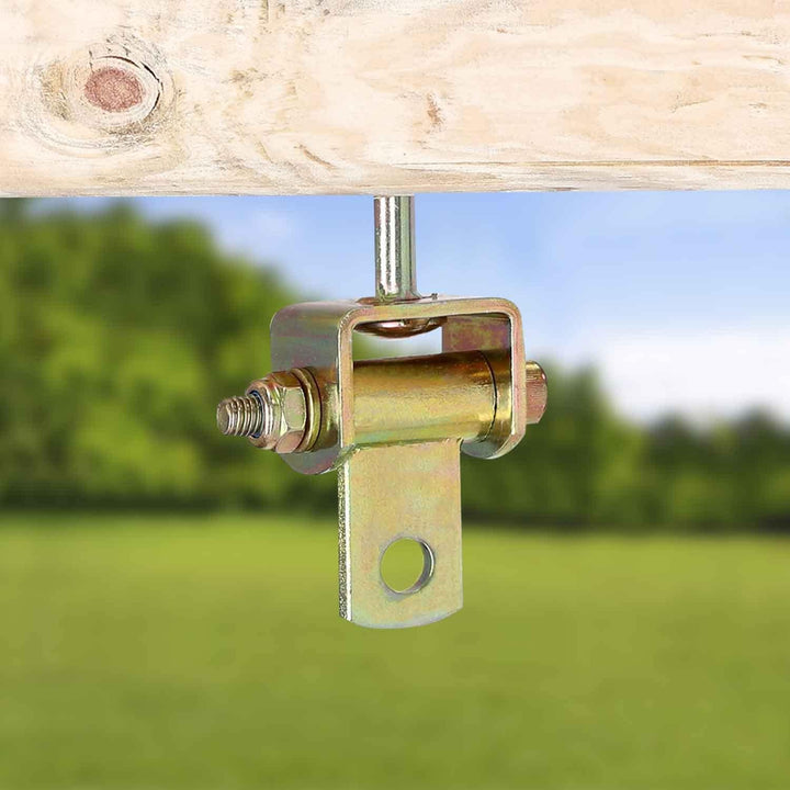 KOTARBAU® Schaukelhaken 118 mm 2 Stk. Scharnierlager Spielgerät Befestigung Schaukel Haken Schaukelb