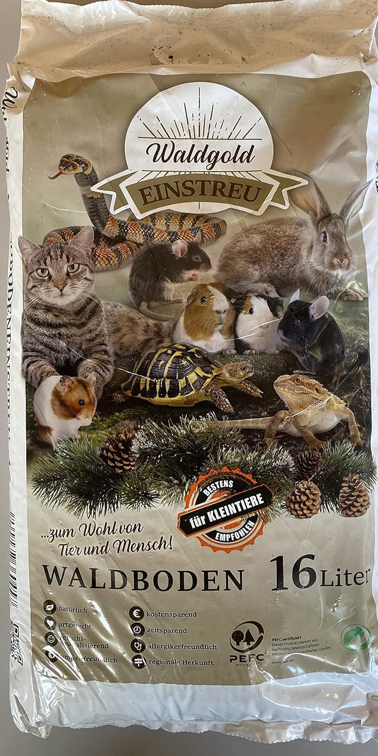 HORSEDREAM Waldgold | Waldboden-Einstreu | geruchsneutral | kostensparend | allergikerfreundlich (16