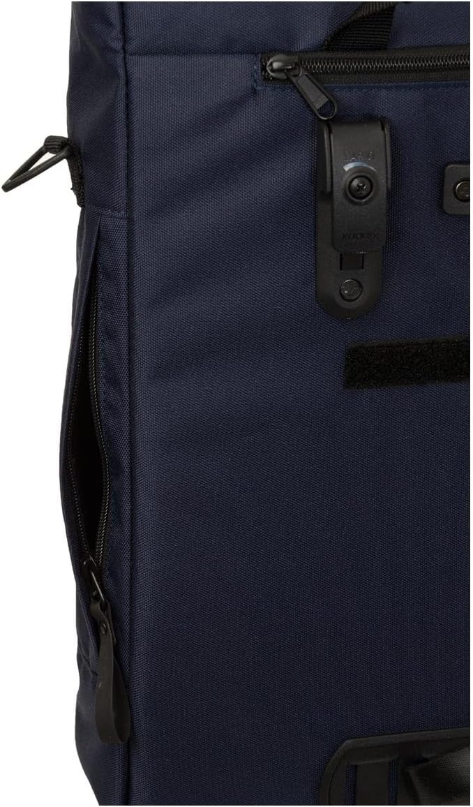 AGU Essentials DWR Urban Klickfix Fahrradtasche für Gepäckträger, 17L Seitentasche Fahrrad mit Schul