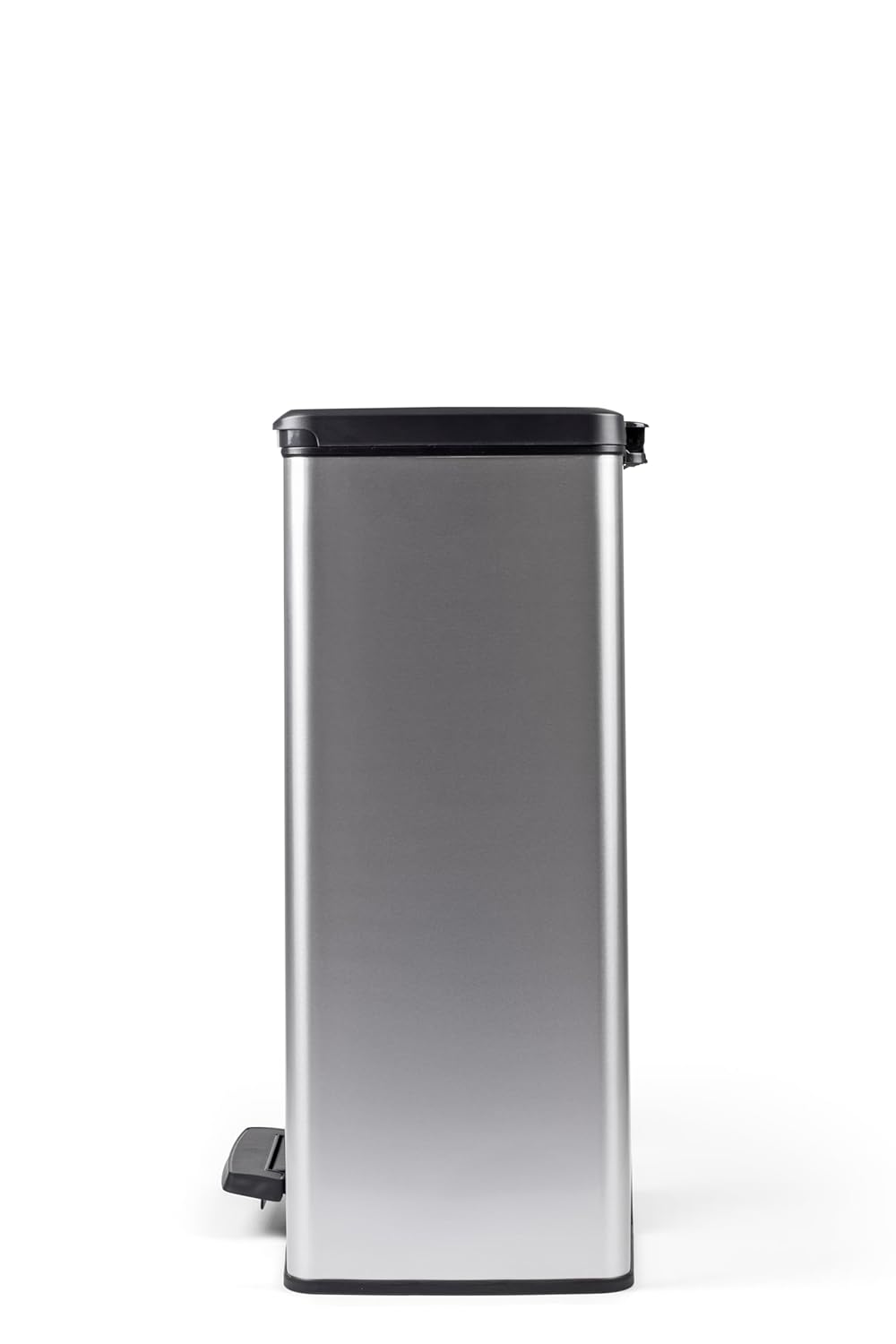 CURVER DECO DUO BIN Mülleimer, Kunststoff, Silber metallic, 2 x 26 L