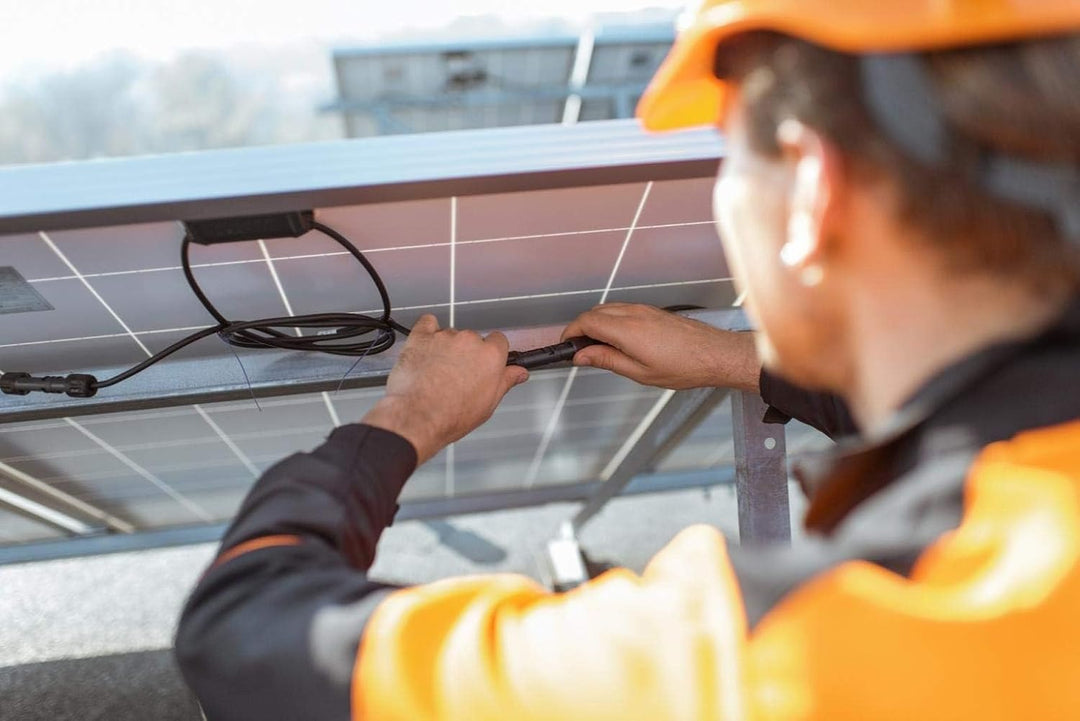 Witproton solarkabel 6mm2 12m 10AWG 1500V Solarpanel-Verlängerungskabel mit wasserdichtem IP68-Buchs