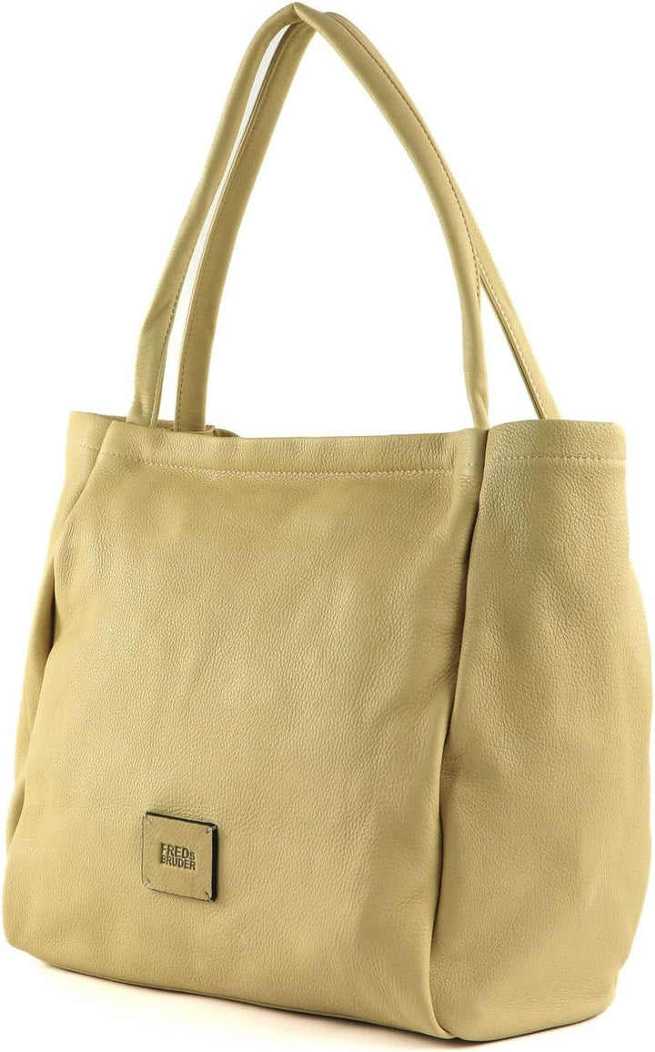 FREDsBRUDER Airy Shopper Tasche Leder 39,5 cm