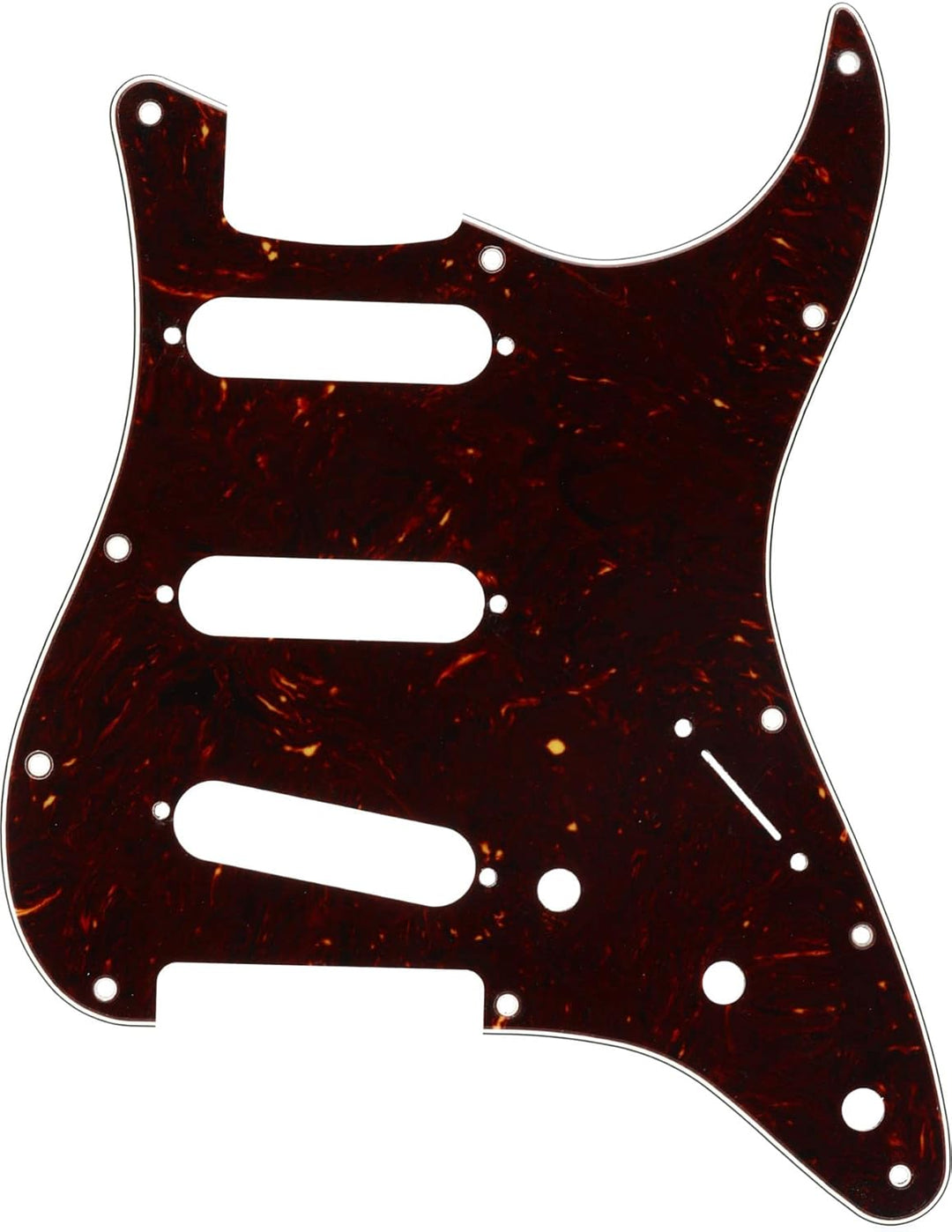 Fender® »MODERN-STYLE STRATOCASTER® S/S/S PICKGUARD - 11-HOLE« Schlagbrett für E-Gitarre | 4-lagig |
